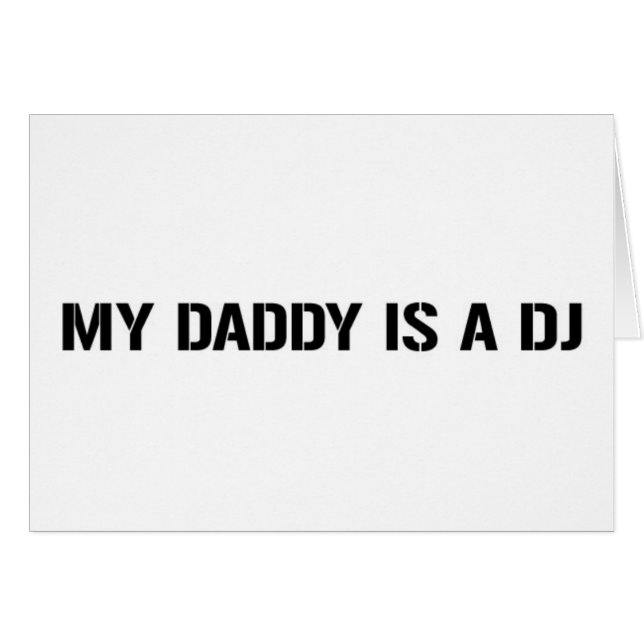 Mein Vati ist das DJ (Vorderseite (Horizontal))