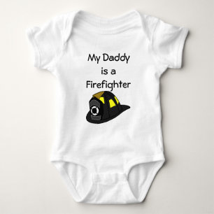 Mein Vati ist ein Feuerwehrmann Baby Strampler