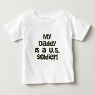Mein Vati ist ein US-Soldat-T-Shirts und Geschenke Baby T-shirt