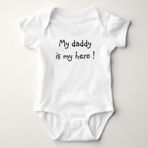 Mein Vati ist mein Held! Baby Strampler