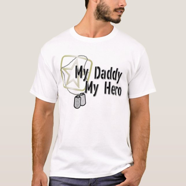 Mein Vati mein Held T-Shirt (Vorderseite)