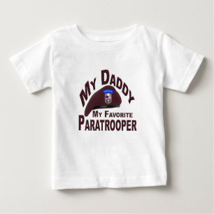 Mein Vati mein LieblingsFallschirmjäger-T-Shirt Baby T-shirt