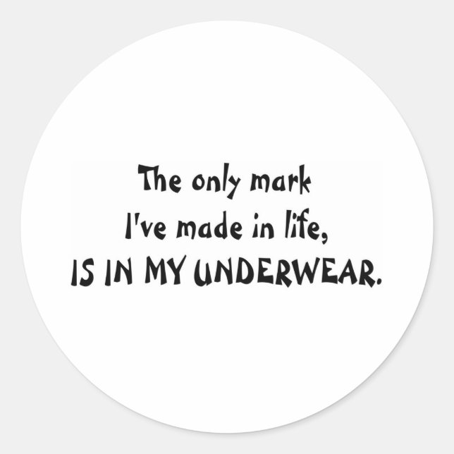 MEIN VERSTEHEN SICH. RUNDER AUFKLEBER (Vorderseite)