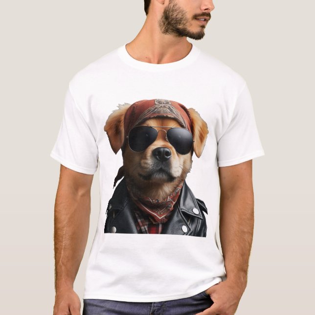 Mein vierbeiniger bester Freund: Stil und Komplize T-Shirt (Vorderseite)