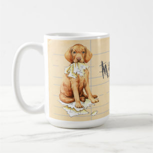 Mein Vizsla aß meine Hausaufgaben Tasse