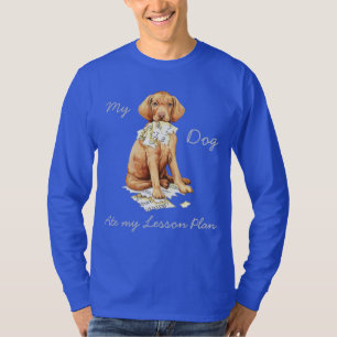 Mein Vizsla Ate mein Lektionsplan T-Shirt