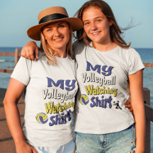 Mein Volleyball-Beobachtungs-Shirt