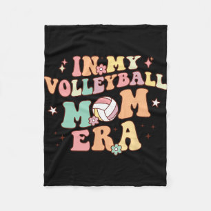 Mein Volleyball Mama Era Game Day Niedlich Retro V Fleecedecke