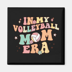Mein Volleyball Mama Era Game Day Niedlich Retro V Magnet