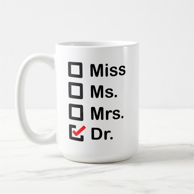 Mein Vorname ist Arzt Kaffeetasse (Links)