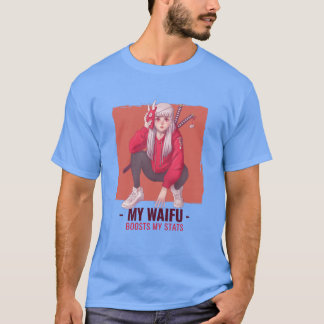 Mein Waifu hebt meine Stände T-Shirt