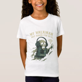 Mein Walkman fragte nach Wi-Fi Retro-Tech-Horror T-Shirt