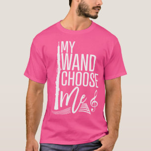 Mein Wand wähle Me Oboe Student Band Orchestra T-Shirt