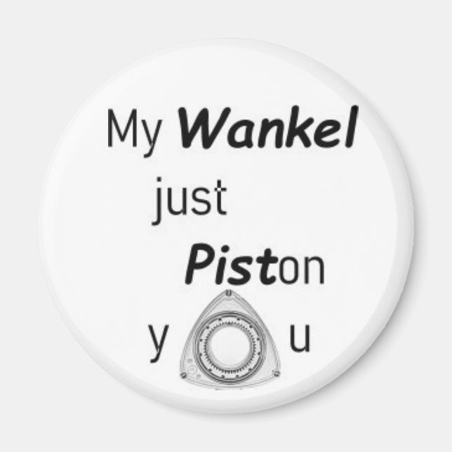 Mein Wankel ... - Motor Magnet (Vorne)