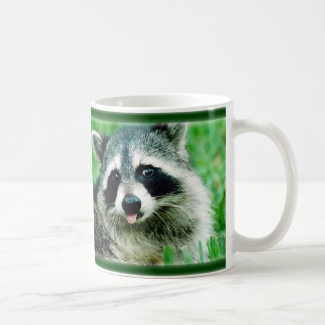Mein Waschbär ist intelligenter als Ihr Präsident Tasse (Rechts)