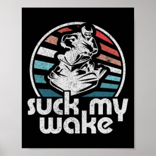 Mein Weck Jet Ski Retro 70er Funny Jet Skiing Vi s Poster