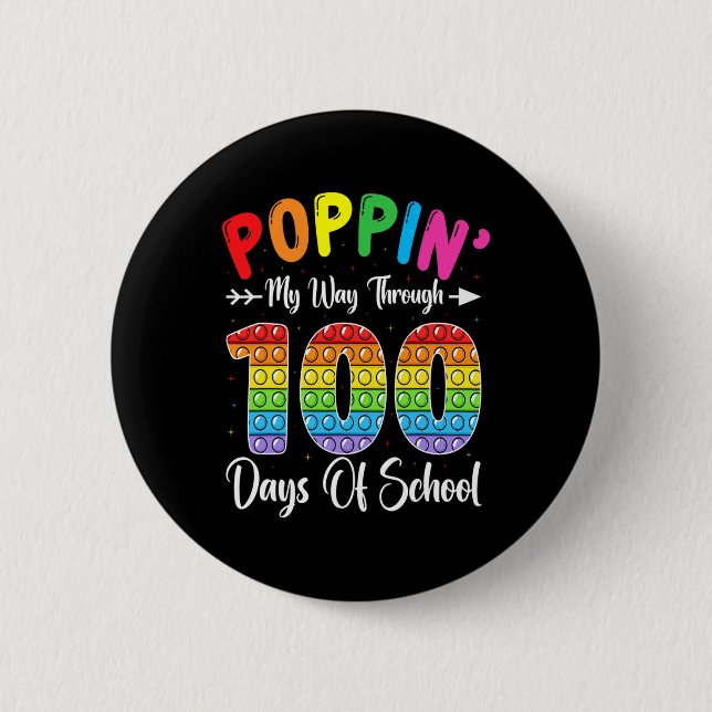 Mein Weg durch 100 Tage Button (Vorderseite)