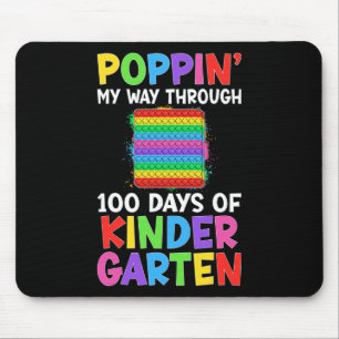 Mein Weg durch 100 Tage Kindergartenstudenten Ki Mousepad