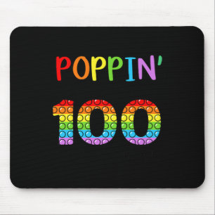 Mein Weg durch 100 Tage Pop in der Schule Junge Mä Mousepad