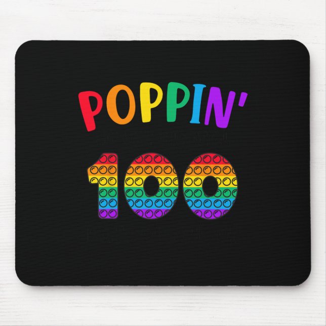 Mein Weg durch 100 Tage Schulkinder 100. Mousepad (Vorne)