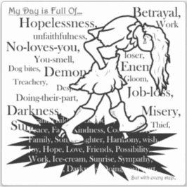 Mein Weg ist mein eigenes3 Aufkleber