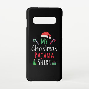 Mein Weihnachts-Pajama-Shirt Samsung Galaxy S10 Hülle