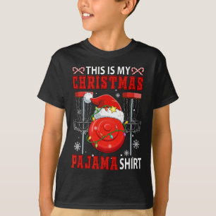 Mein Weihnachts-Pyjama-Shirt Disc-Golf-Ausrüstung T-Shirt