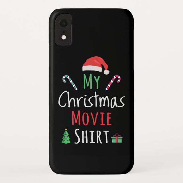 Mein Weihnachtsfilm-Shirt Case-Mate iPhone Hülle (Rückseite)