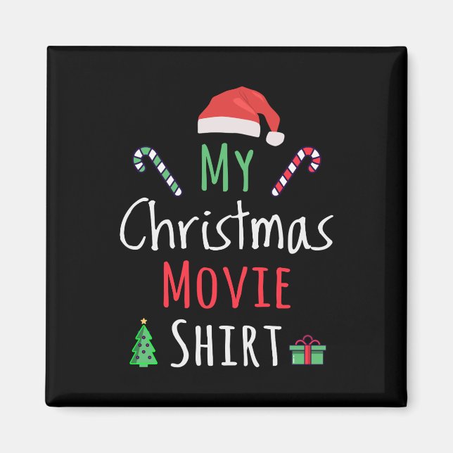 Mein Weihnachtsfilm-Shirt Magnet