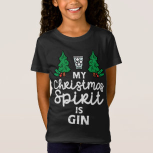 Mein Weihnachtsgeist ist Xmas Pajamas T-Shirt