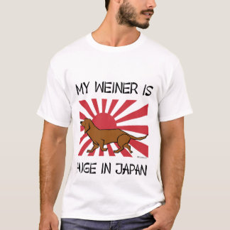 MEIN WEINER IST IN JAPAN-T-SHIRT ENORM T-Shirt
