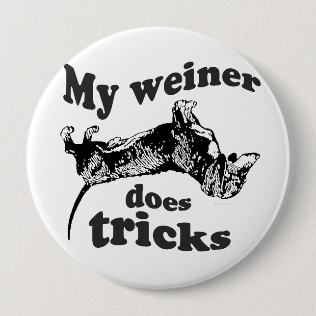 MEIN WEINER TUT TRICKS BUTTON (Vorderseite)