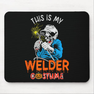 Mein Welder Costume Halloween Horror Welder Tools  Mousepad
