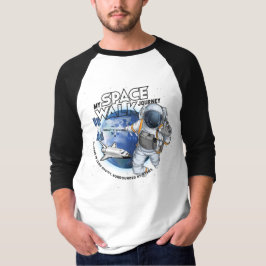 Mein Weltraumspaziergang-Abenteuer | Männer 3/4 Är T-Shirt