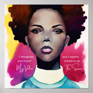 Mein Wertemagnet Poster