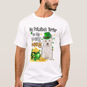 Mein Westie Hund ist mein glücklicher, Niedlicher T-Shirt