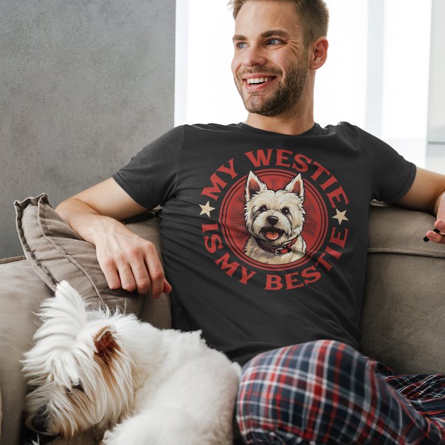 Mein Westie ist mein Betie West Highland White Ter T-Shirt (Von Creator hochgeladen)