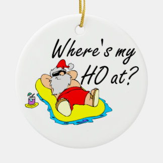 Mein Wheres Ho bei Weihnachtsmann Keramikornament