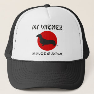 Mein Wiener ist riesig in Japan Truckerkappe