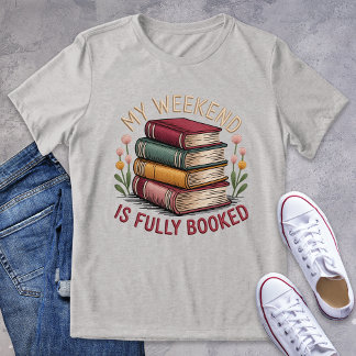 Mein Wochenende ist komplett reserviert für Bookis Tri-Blend Shirt