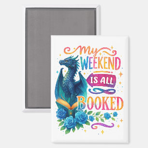 Mein Wochenende ist reserviert Magnet