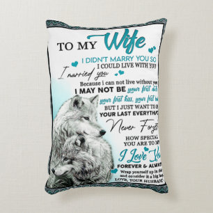 Mein Wolf Ehefrau Geburtstagsgeschenk, ein paar Ho Dekokissen
