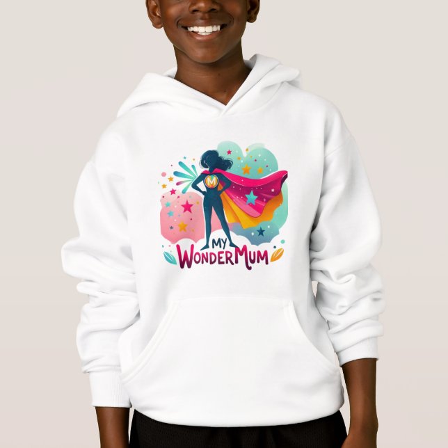 Mein WonderMum Hoodie (Vorderseite)