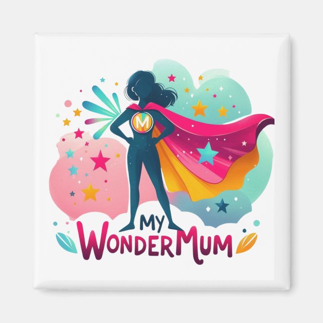 Mein WonderMum Magnet (Vorne)