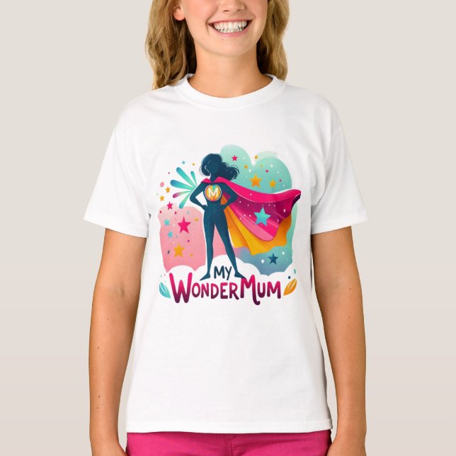 Mein WonderMum T-Shirt (Vorderseite)
