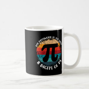 Mein Wort sind die letzten 8 Ziffern der Mathemati Kaffeetasse