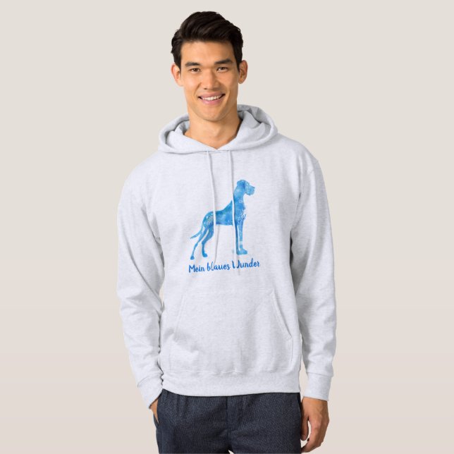 Mein Wunder von Dogge Hoodie (Vorne ganz)
