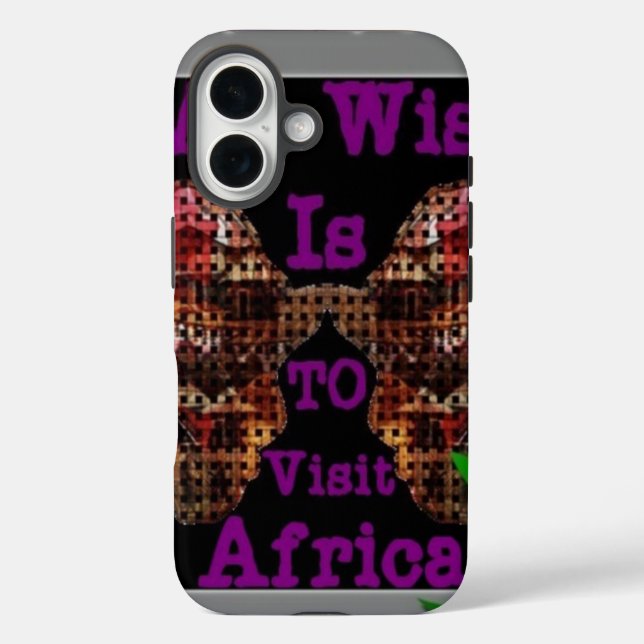 Mein Wunsch Case-Mate iPhone Hülle (Rückseite)