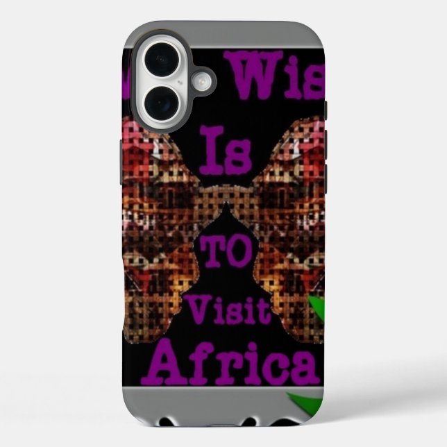 Mein Wunsch Case-Mate iPhone Hülle (Rückseite)