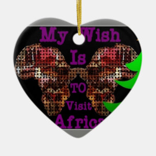 Mein Wunsch Keramik Ornament